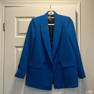 zara statement blazer